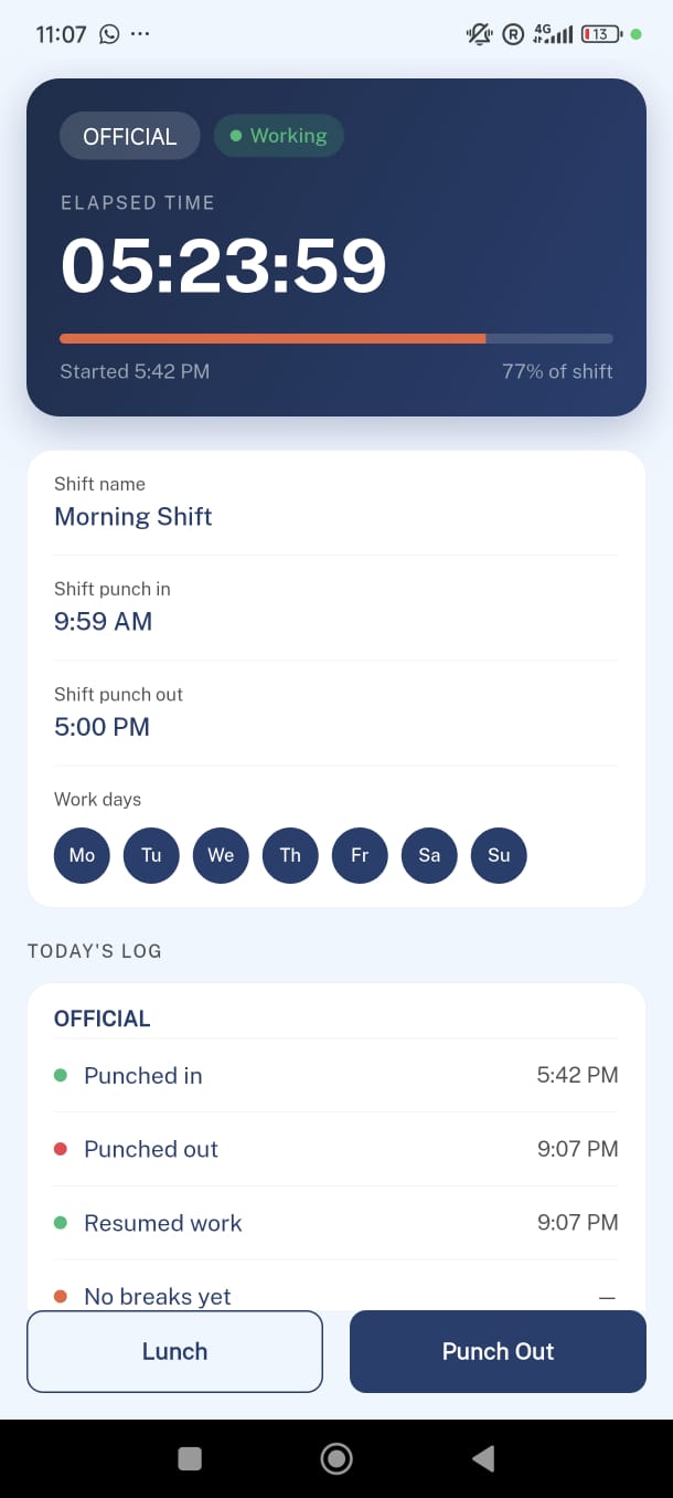Shift